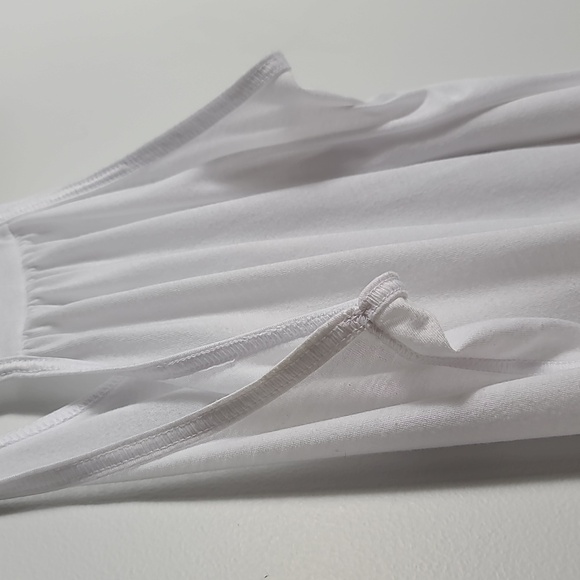 OM & AH LONDON "Better To Be Ridiculous Than Boring" White Racerback Tank Size S - Picture 13 of 13